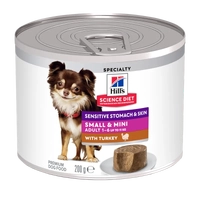 Hills Dog Sensitive Stomach Skin Sm & Mi 200G 12Pk(Om12) 