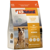 K9 Natural Grain-Free Freeze-Dried Dog Food, New Zealand Chicken Feast 3.6kg