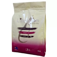 Lifewise Puppy (Stage 3) Gf Turkey Lamb Small Bites 9Kg 