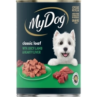 My Dog Wet Country Lamb And Liver 400G 24Pk(Om24) 