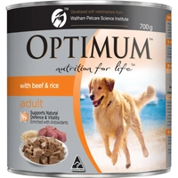 Optimum Dog Wet Adult Beef Egg Rice 700G 12Pk(Om12) 