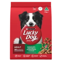 Lucky Dog Adult Beef Vegetable & Marrowbone 8Kg 
