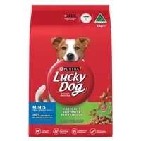 Lucky Dog Minis Beef Vegetable & Pasta 3Kg 4Pk (Om4) 