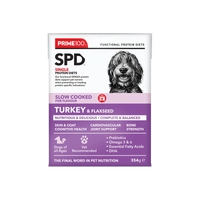 Prime Spd Slow Cooked Turkey & Flaxseed 354G 12Pk (Om12) 