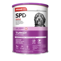 Prime 100 Spd Turkey & Flaxseed Air Dried 600G 