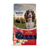 Ruffey Air Dried Dog Beef & Salmon Original Recipe 2.5Kg