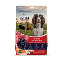 Ruffey Air Dried Dog Beef & Salmon Original Recipe 450G