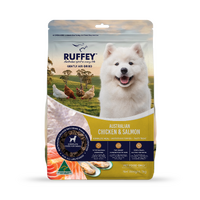 Ruffey Air Dried Dog Chicken & Salmon Original Recipe 1Kg