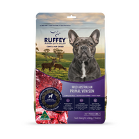 Ruffey Air Dried Dog Wild Primal Venison 450G