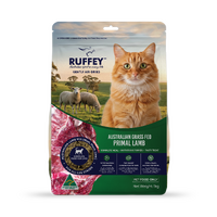 Ruffey Air Dried Cat Grass Fed Primal Lamb 1Kg