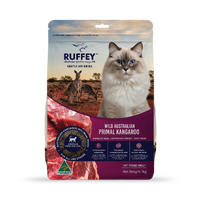 Ruffey Air Dried Cat Wild Primal Kangaroo 1Kg