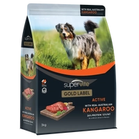 Supervite Gold Label Active Kangaroo 3Kg 