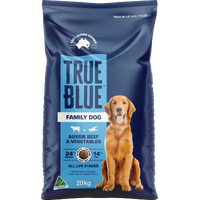 True Blue Family Dog Aussie Beef & Veg 20Kg 