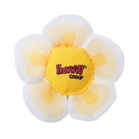 Yeowww! Daisy's Flower Top North American Catnip Filled Cat Toys - White