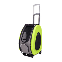 Ibiyaya EVA Pet Carrier/Wheeled Carrier - Apple Green