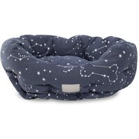 celestial fringe studio round bed dog cuddler medium