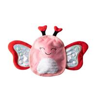 Fringe Studio No Stuffing Squeaker Valentine's Day Dog Toy - Fly My Way