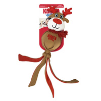 3 x KONG Christmas Holiday Wubba Assorted Lg
