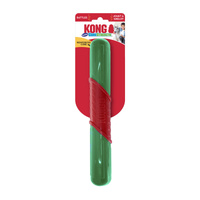 4 x KONG Christmas Holiday CoreStrength Rattlez Stick Assorted Large