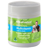 Vets All Natural HealthChews Multivitamin Supplement with Prebiotics for Dogs - 270g