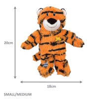 KONG Wild Knots Giraffe Tug & Snuggle Plush Dog Toy - Small/Medium
