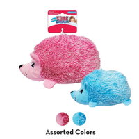 4 x KONG Comfort Hedgehug Puppy Plush Dog Toy - Assorted Colours - Medium