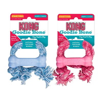 KONG Puppy Goodie Bone with Rope X Small