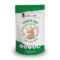 Laila & Me Reindeer Poop Christmas Beef Treats for Dogs 50g - LIMITED EDITION