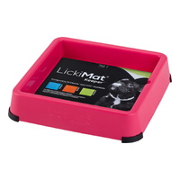 The Keeper Lickmat Pad Holder for Standard Size Lickimats - Pink