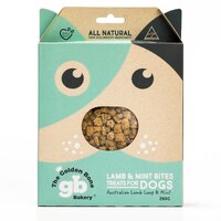 The Golden Bone Bakery Lamb & Mint Bites Dog Training Treats 280g