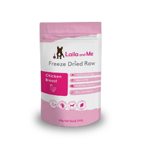 Laila & Me Freeze Dried Australian Chicken Breast Cat & Dog Treats 140g