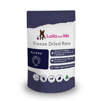 Laila & Me Freeze Dried Australian Turkey Cat & Dog Treats 140g
