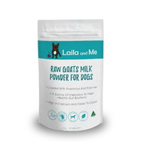 Laila & Me Raw Goat Milk Probiotic Powder for Dogs 100g