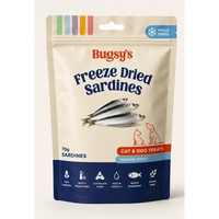 BUGSYS FREEZE DRIED SARDINES 70G