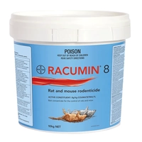 Bayer Racumin 8 Rat & Mouse Rodenticide 10Kg 