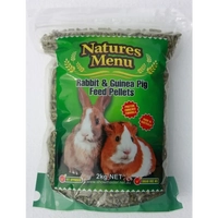 Natures Menu Rabbit & Guinea Pig Pellets 2Kg 