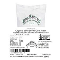 Country Heritage Organic Beef Sheep Goat Mash 20Kg 