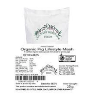 Country Heritage Organic Pig Lifestyle Mash 20Kg (40) 