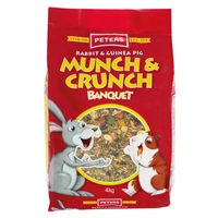Peters Rabbit & Guinea Pig Munch & Crunch 4Kg 