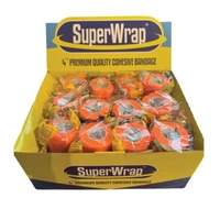 Superwrap Cocom Bandage Orange 4" 12Pk (Om12) 