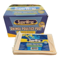 Superwrap Animal Poultice Pad Twin 5Pk (Om5)