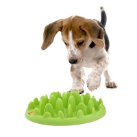 Northmate Green Mini Interactive Slow Food Dog Bowl