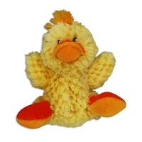 KONG Plush Platy Duck Squeaker Dog Toy Small