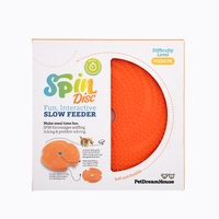 SPIN Interactive 2-in-1 Slow Feeder Lick Pad & Frisbee for Dogs