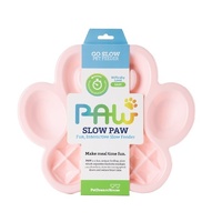 PAW Slow Feeder Wet & Dry Food Bowl - Pink