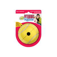 KONG Rewards Tennis Treat Dispensing Fetch Dog Toy - Small