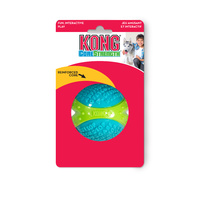 KONG CoreStrength Multilayered Textured Dog Toy - Ball Shape - Medium