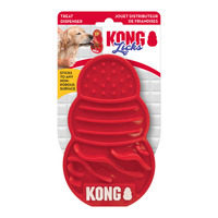 KONG Licks Mat Slow Feeder Lick Mat for Cats & Dogs - Small Bulk Pack of 3