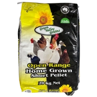 Green Valley Open Range Home Grown Short Pellet 20Kg 