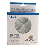 Replacement Filters for the Pioneer Pet Vortex Fountain - Pack of 3